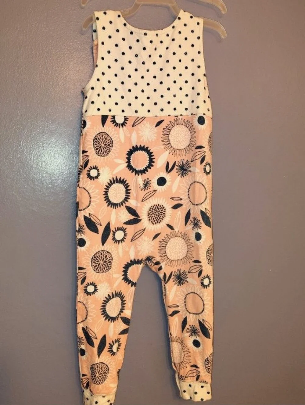 Bundle Carter’s Cat&Jack Baby Girl Pink Polka Dot Sunflower Pattern Size 18M